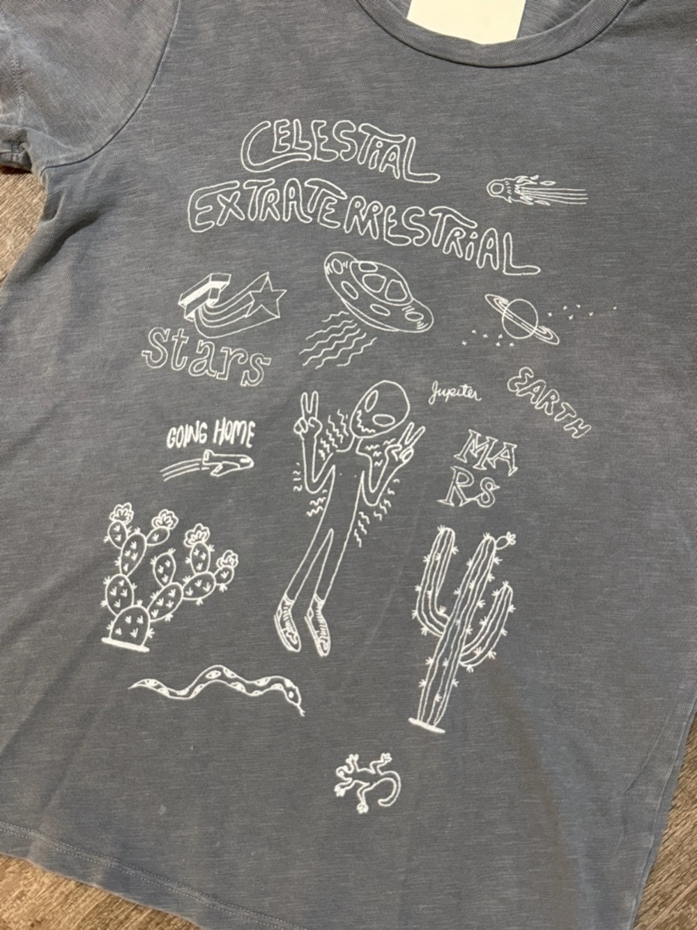 Mother Celestial Extraterrestrial Tee - size small - Picture 2 of 8